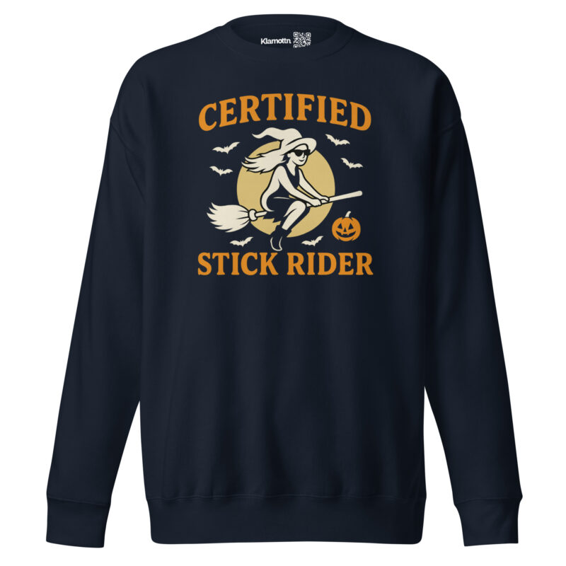 Certified Stick Rider Unisex-Premium-Pullover – Sweatshirts – klamottn.de