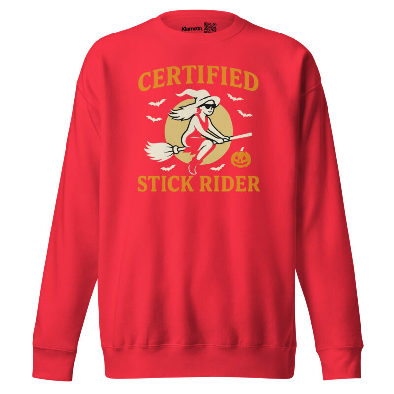 Certified Stick Rider Unisex-Premium-Pullover – Sweatshirts – klamottn.de