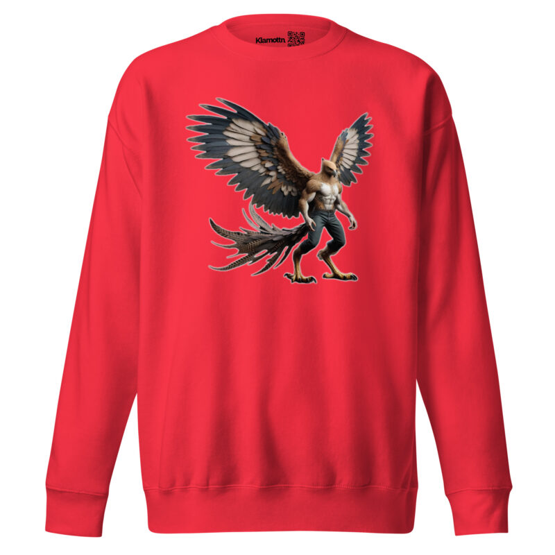 Majestätischer Greifen-Krieger Unisex-Premium-Pullover – Sweatshirts – klamottn.de