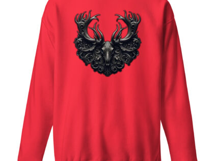 Mystischer Hirschschädel Unisex-Premium-Pullover – Sweatshirts – klamottn.de Mystischer Hirschschädel Unisex-Premium-Pullover – Sweatshirts – klamottn.de