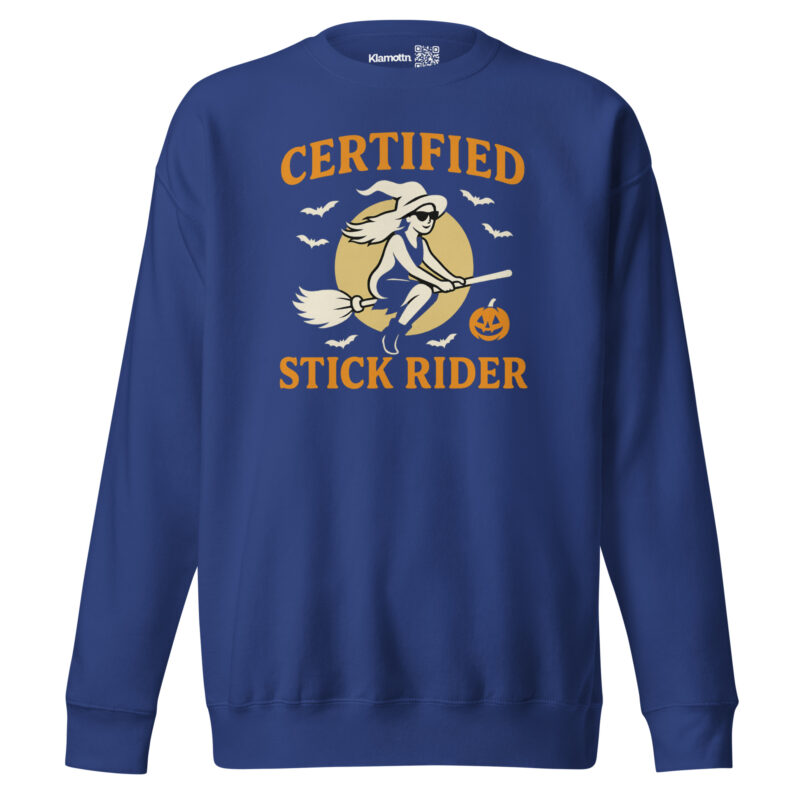 Certified Stick Rider Unisex-Premium-Pullover – Sweatshirts – klamottn.de