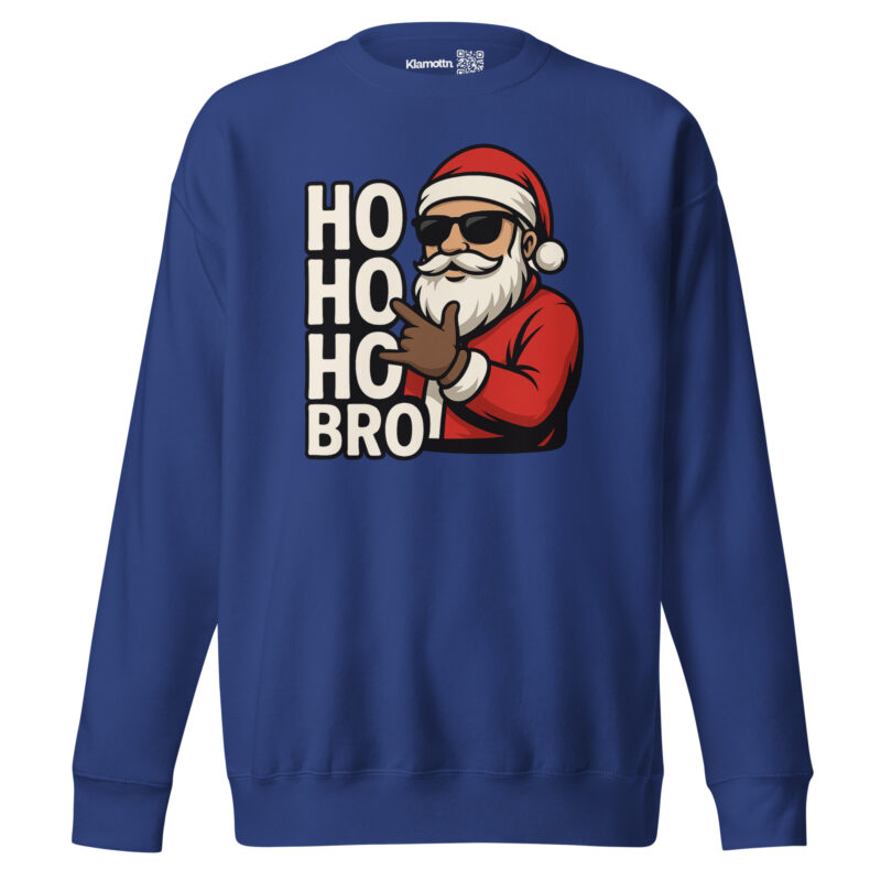 Ho Ho Ho Bro Unisex-Premium-Pullover – Sweatshirts – klamottn.de