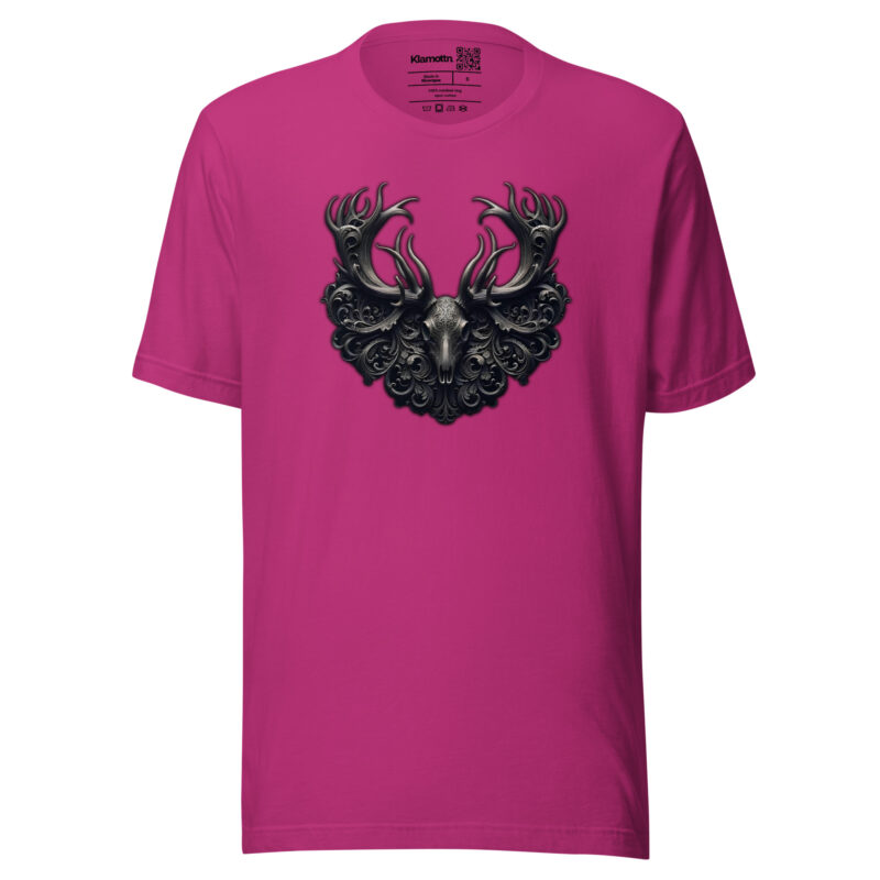 Mystischer Hirschschädel Unisex-T-Shirt – T-Shirts – klamottn.de