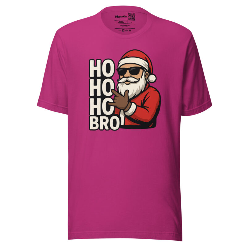 Ho Ho Ho Bro Unisex-T-Shirt – T-Shirts – klamottn.de