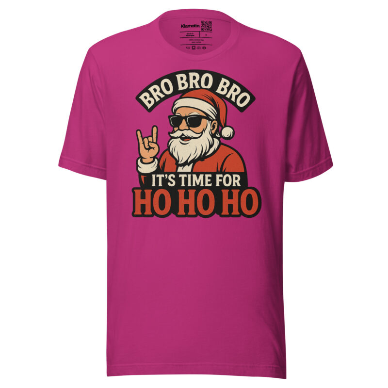 Bro Bro Bro It's Time for Ho Ho Ho Unisex-T-Shirt – T-Shirts – klamottn.de