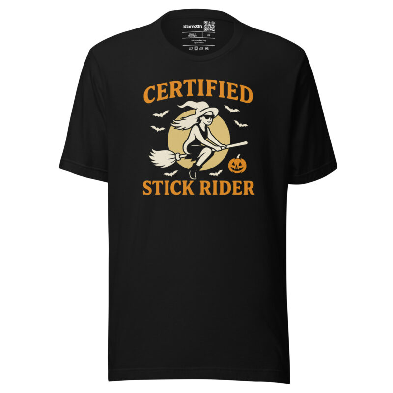 Certified Stick Rider Unisex-T-Shirt – T-Shirts – klamottn.de