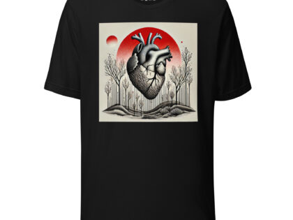 Herz im Schattenwald Unisex-T-Shirt – T-Shirts – klamottn.de Herz im Schattenwald Unisex-T-Shirt – T-Shirts – klamottn.de