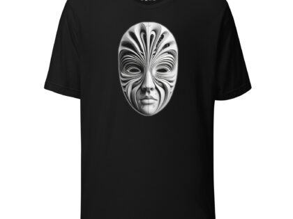 Futuristische Skulpturenmaske Unisex-T-Shirt – T-Shirts – klamottn.de Futuristische Skulpturenmaske Unisex-T-Shirt – T-Shirts – klamottn.de