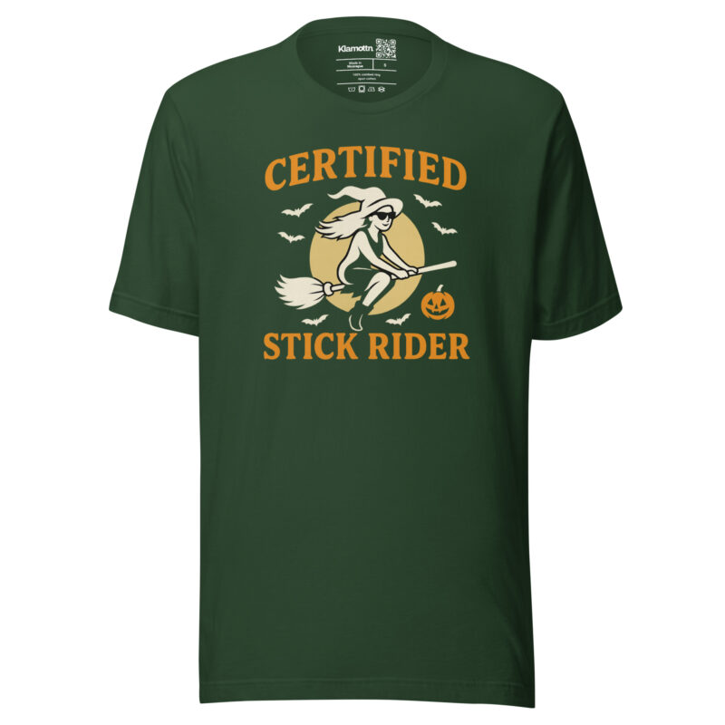 Certified Stick Rider Unisex-T-Shirt – T-Shirts – klamottn.de
