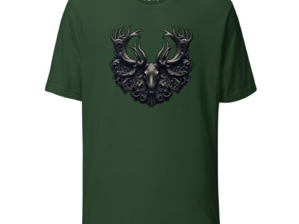Mystischer Hirschschädel Unisex-T-Shirt – T-Shirts – klamottn.de Mystischer Hirschschädel Unisex-T-Shirt – T-Shirts – klamottn.de