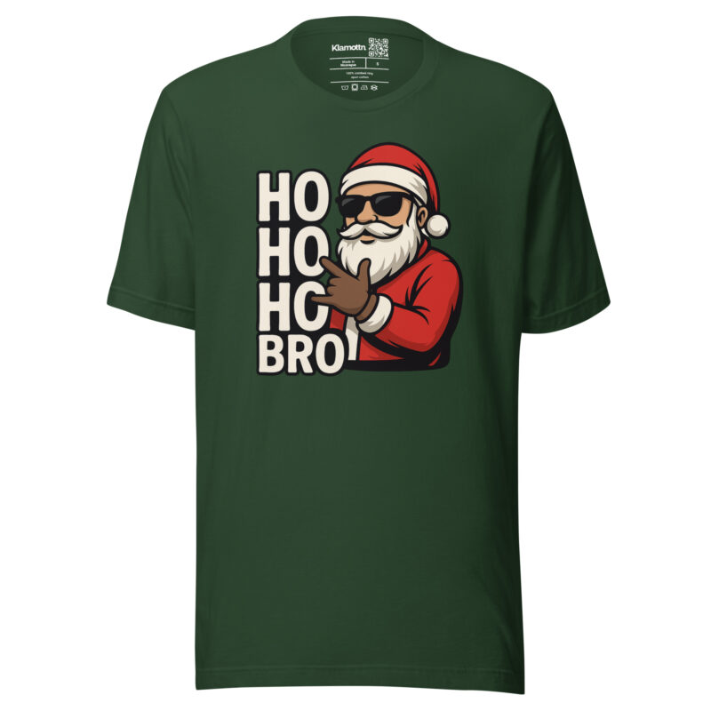 Ho Ho Ho Bro Unisex-T-Shirt – T-Shirts – klamottn.de