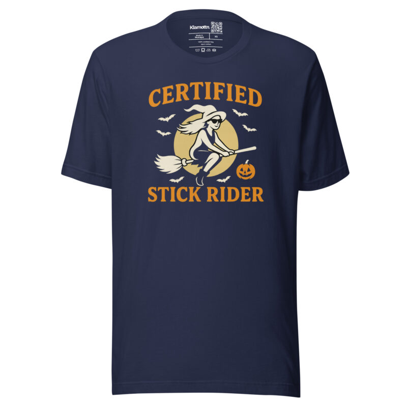 Certified Stick Rider Unisex-T-Shirt – T-Shirts – klamottn.de