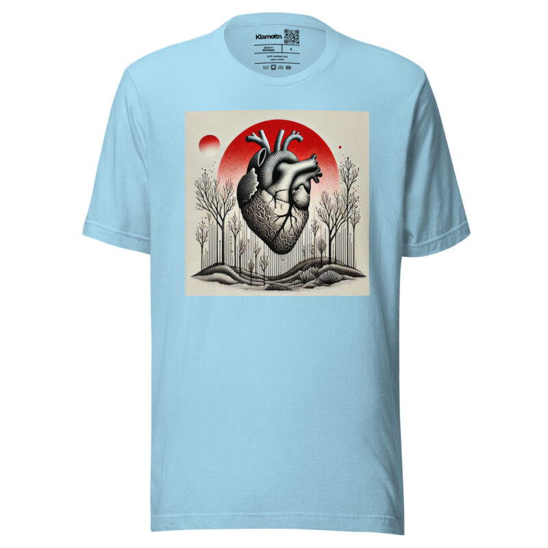 Herz im Schattenwald Unisex-T-Shirt – T-Shirts – klamottn.de