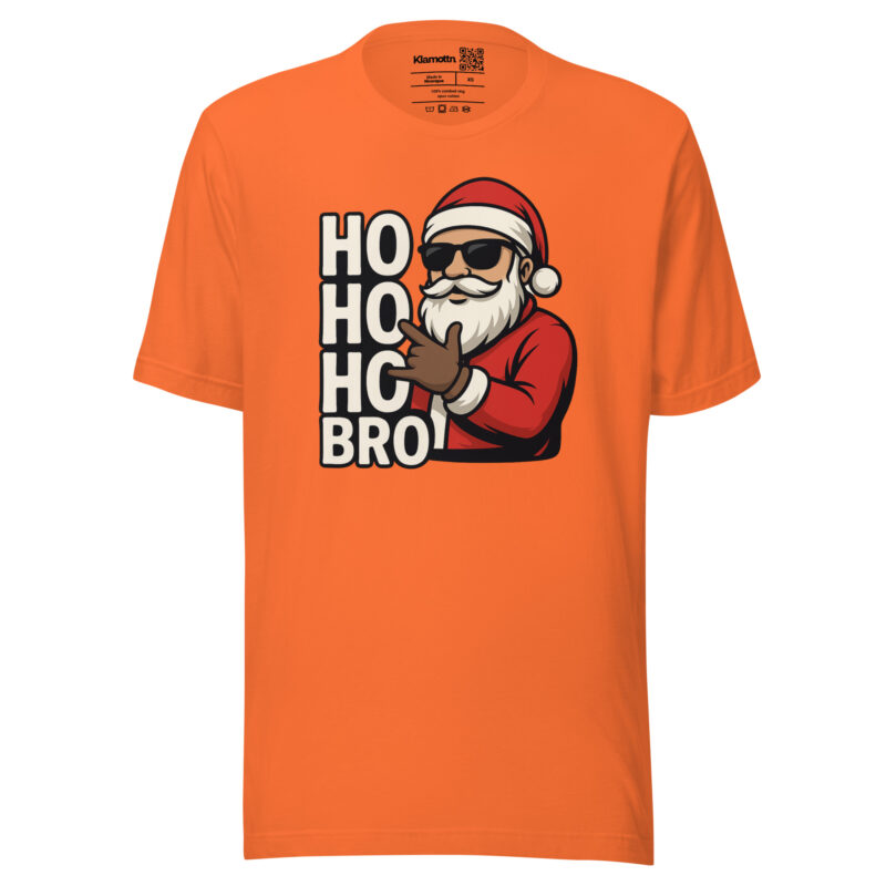 Ho Ho Ho Bro Unisex-T-Shirt – T-Shirts – klamottn.de