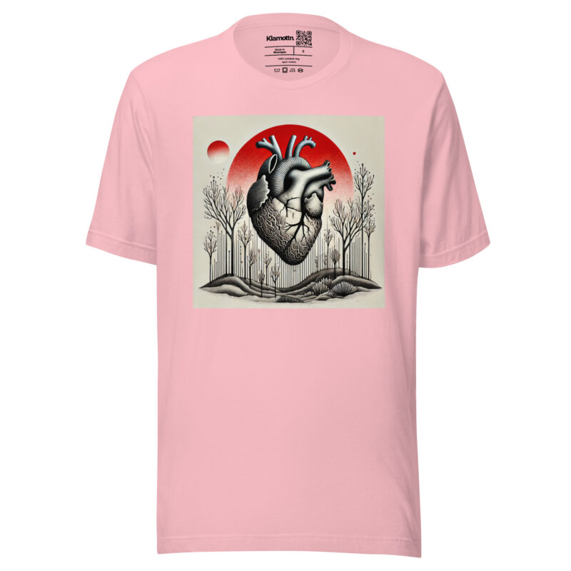 Herz im Schattenwald Unisex-T-Shirt – T-Shirts – klamottn.de