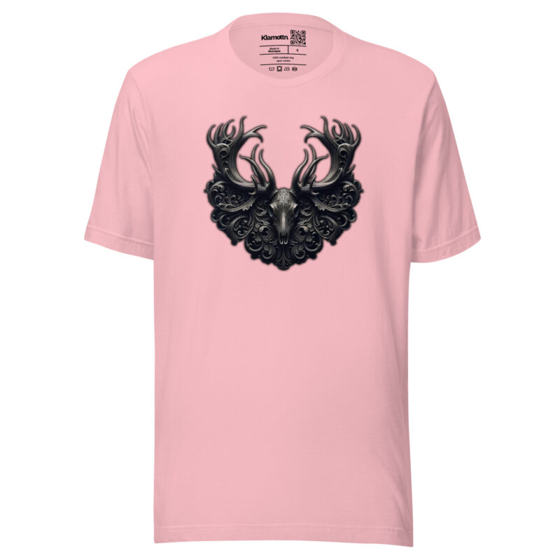 Mystischer Hirschschädel Unisex-T-Shirt – T-Shirts – klamottn.de