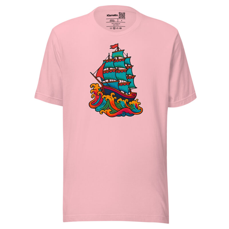 Wildes Piratenschiff Unisex-T-Shirt – T-Shirts – klamottn.de