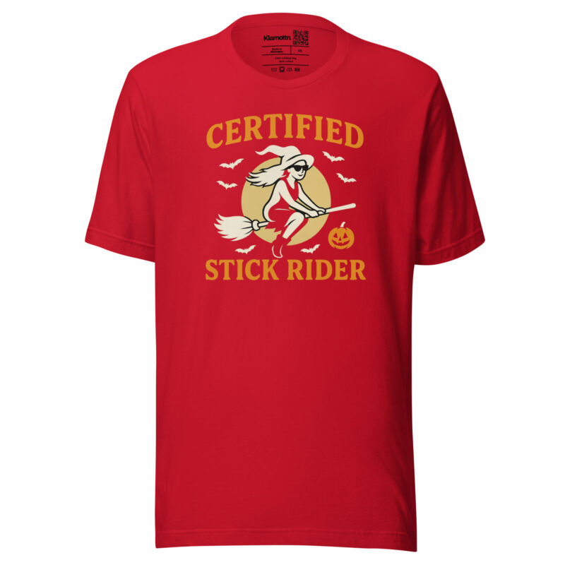 Certified Stick Rider Unisex-T-Shirt – T-Shirts – klamottn.de