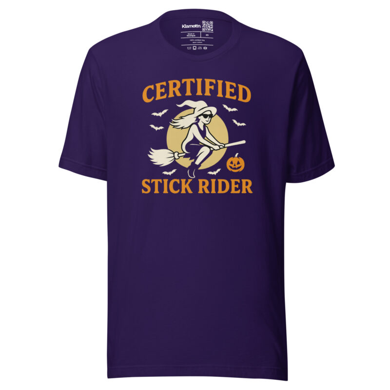Certified Stick Rider Unisex-T-Shirt – T-Shirts – klamottn.de