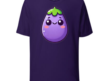 Kawaii Aubergine Unisex-T-Shirt – T-Shirts – klamottn.de Kawaii Aubergine Unisex-T-Shirt – T-Shirts – klamottn.de