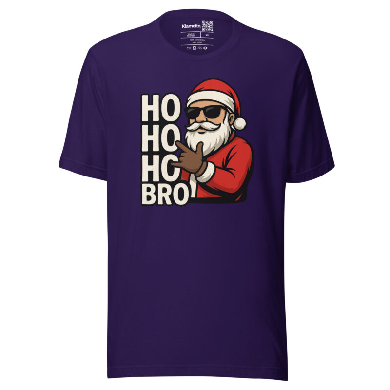 Ho Ho Ho Bro Unisex-T-Shirt – T-Shirts – klamottn.de