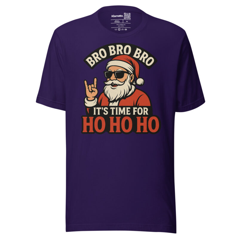 Bro Bro Bro It's Time for Ho Ho Ho Unisex-T-Shirt – T-Shirts – klamottn.de