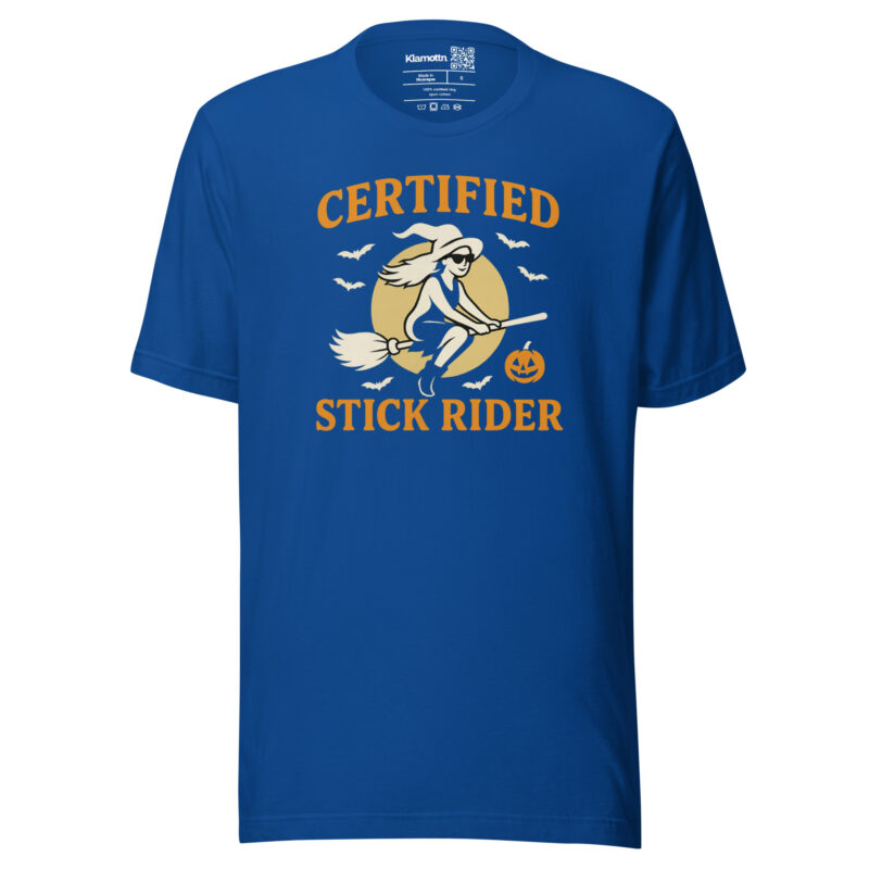 Certified Stick Rider Unisex-T-Shirt – T-Shirts – klamottn.de