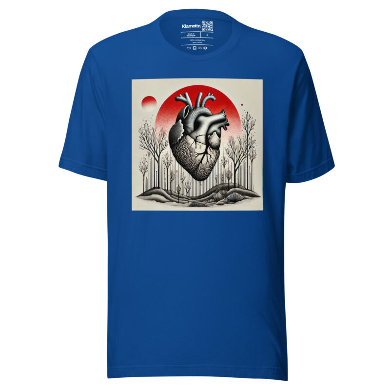 Herz im Schattenwald Unisex-T-Shirt – T-Shirts – klamottn.de