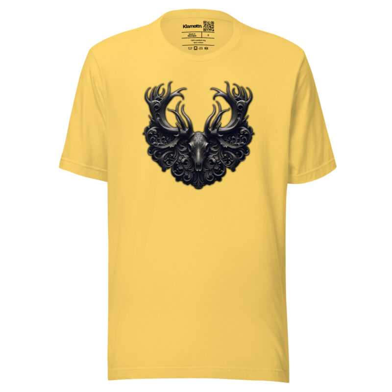 Mystischer Hirschschädel Unisex-T-Shirt – T-Shirts – klamottn.de