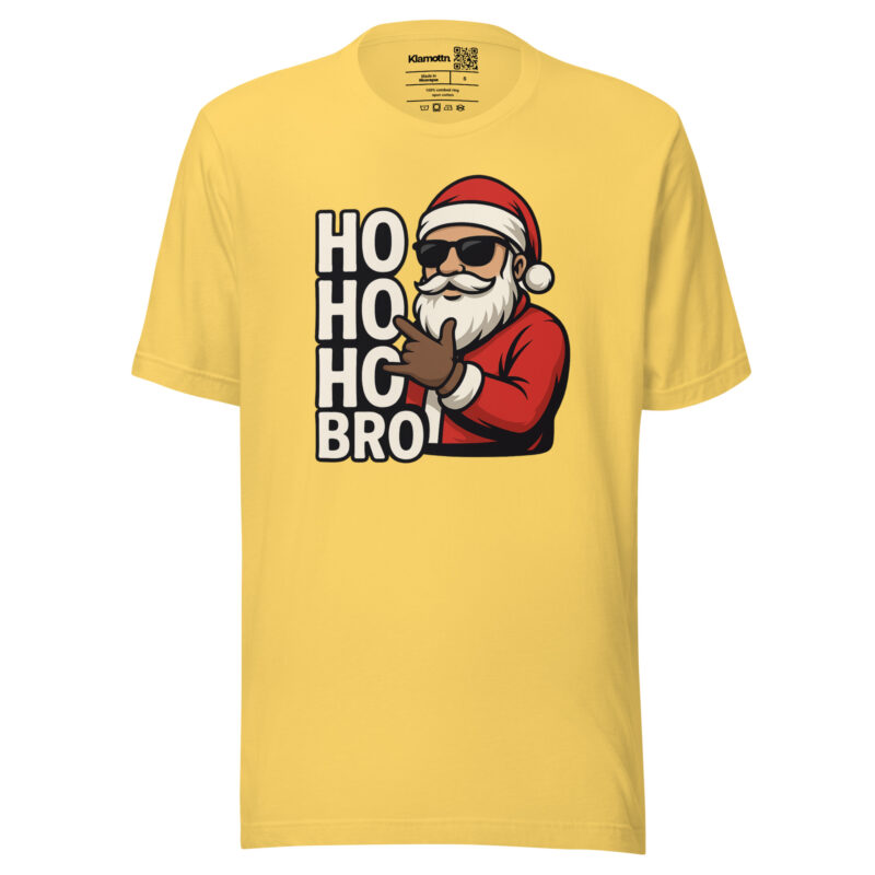 Ho Ho Ho Bro Unisex-T-Shirt – T-Shirts – klamottn.de
