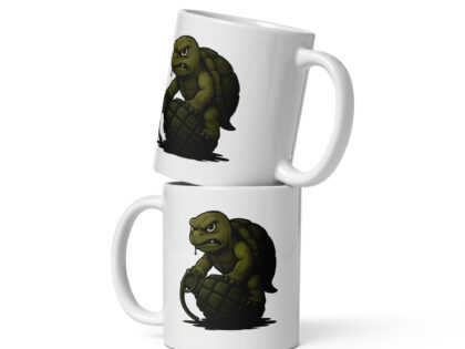 Wütende Schildkröte auf Granate Tasse – Home & Living – klamottn.de Wütende Schildkröte auf Granate Tasse – Home & Living – klamottn.de