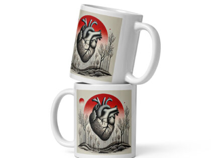 Herz im Schattenwald Tasse – Home & Living – klamottn.de Herz im Schattenwald Tasse – Home & Living – klamottn.de