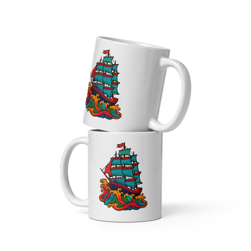 Wildes Piratenschiff Tasse – Home & Living – klamottn.de