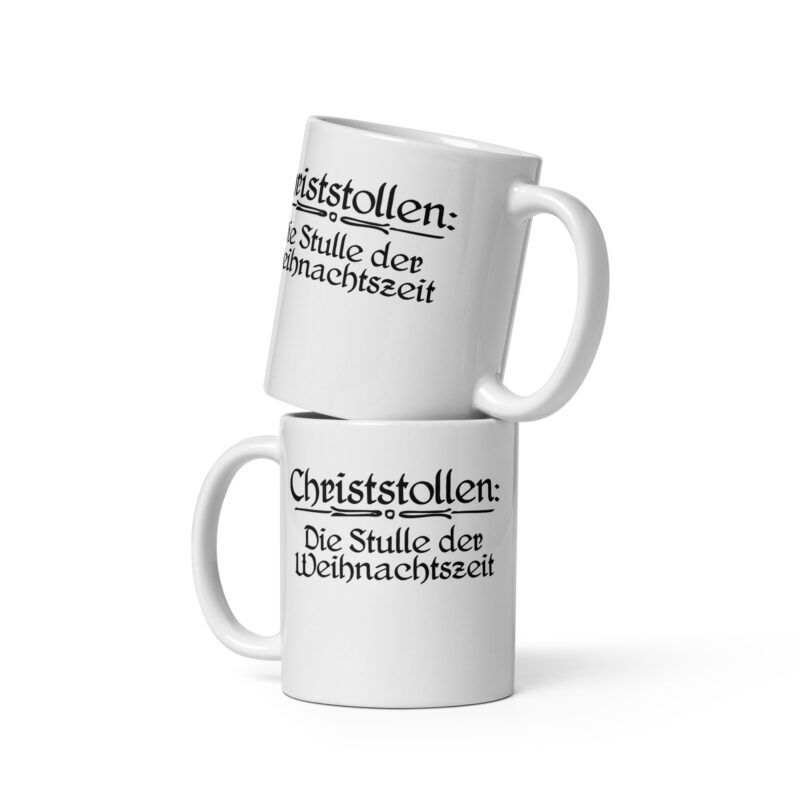 Christstolle: Die Stulle der Weihnachtszeit Tasse – Home & Living – klamottn.de