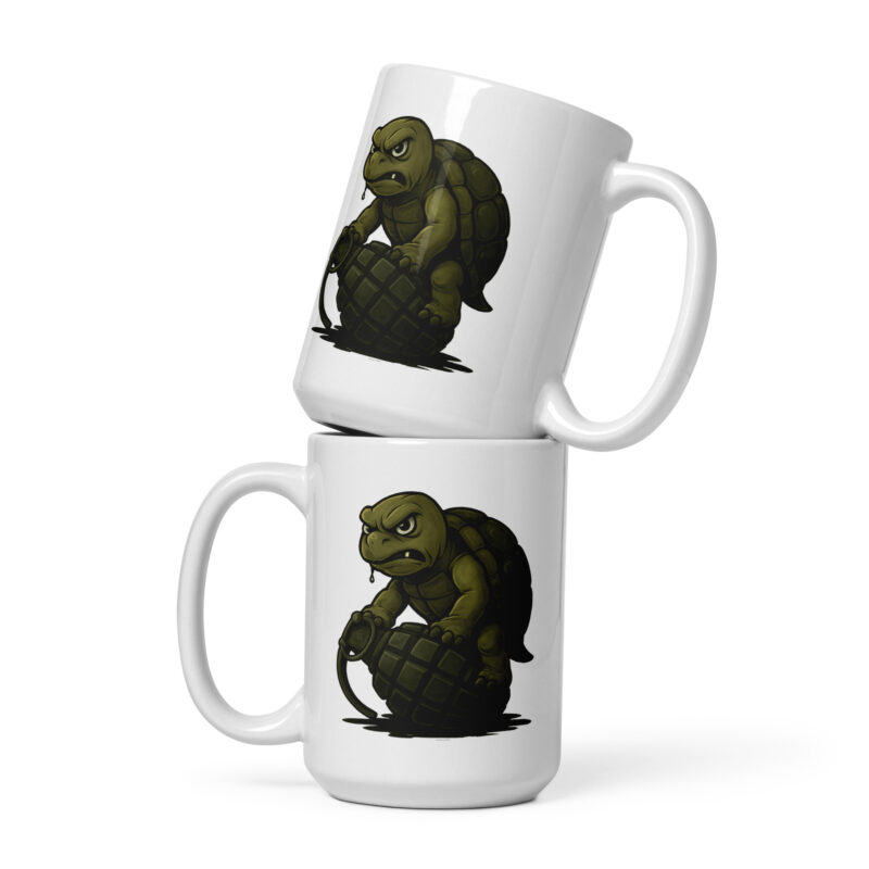 Wütende Schildkröte auf Granate Tasse – Home & Living – klamottn.de