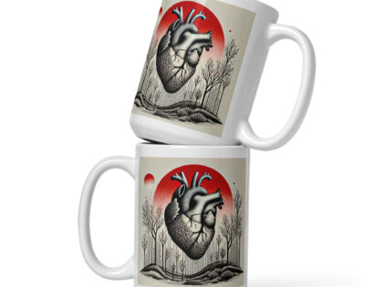 Herz im Schattenwald Tasse – Home & Living – klamottn.de Herz im Schattenwald Tasse – Home & Living – klamottn.de