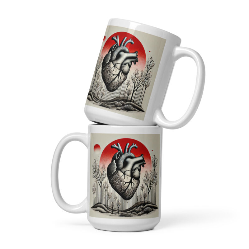 Herz im Schattenwald Tasse – Home & Living – klamottn.de