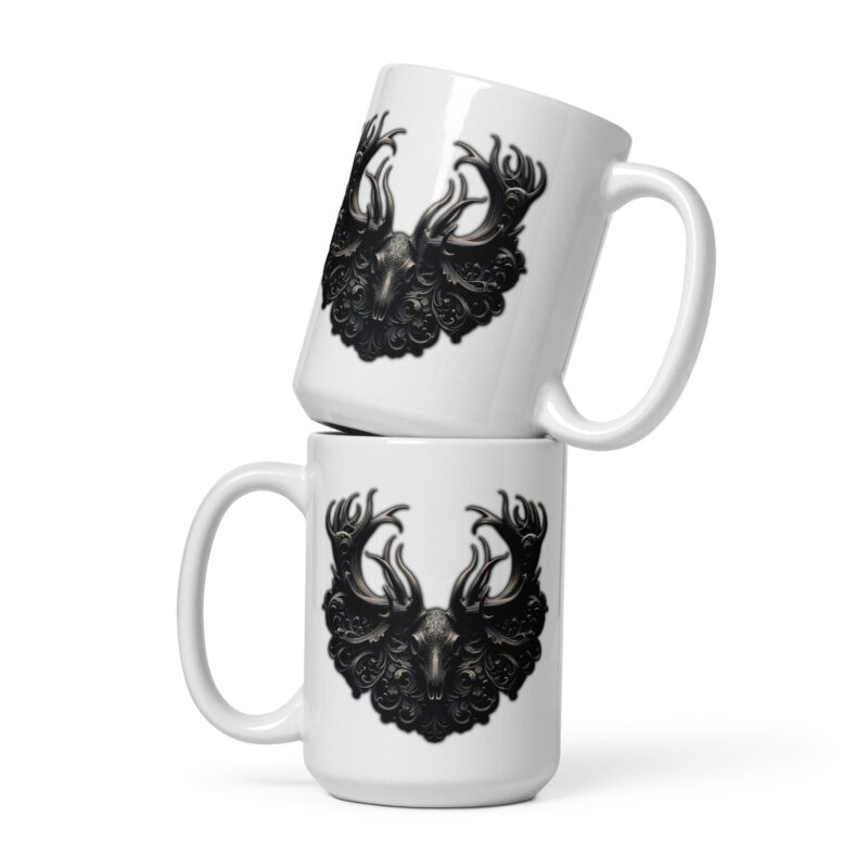 Mystischer Hirschschädel Tasse – Home & Living – klamottn.de