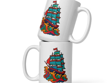 Wildes Piratenschiff Tasse – Home & Living – klamottn.de Wildes Piratenschiff Tasse – Home & Living – klamottn.de