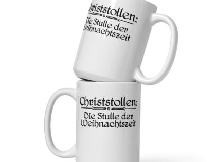 Christstolle: Die Stulle der Weihnachtszeit Tasse – Home & Living – klamottn.de Christstolle: Die Stulle der Weihnachtszeit Tasse – Home & Living – klamottn.de
