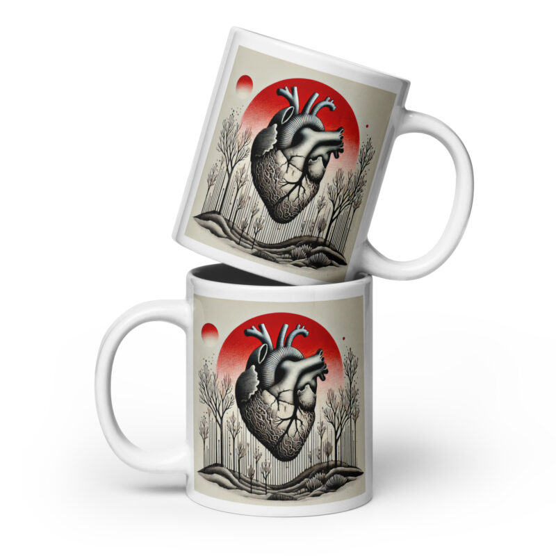 Herz im Schattenwald Tasse – Home & Living – klamottn.de