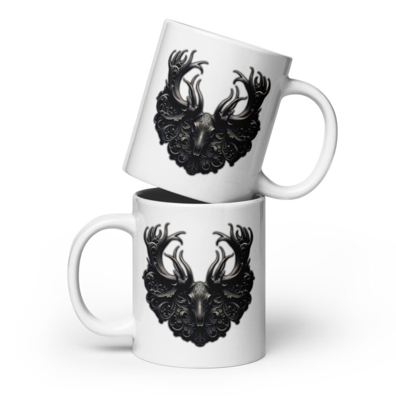 Mystischer Hirschschädel Tasse – Home & Living – klamottn.de