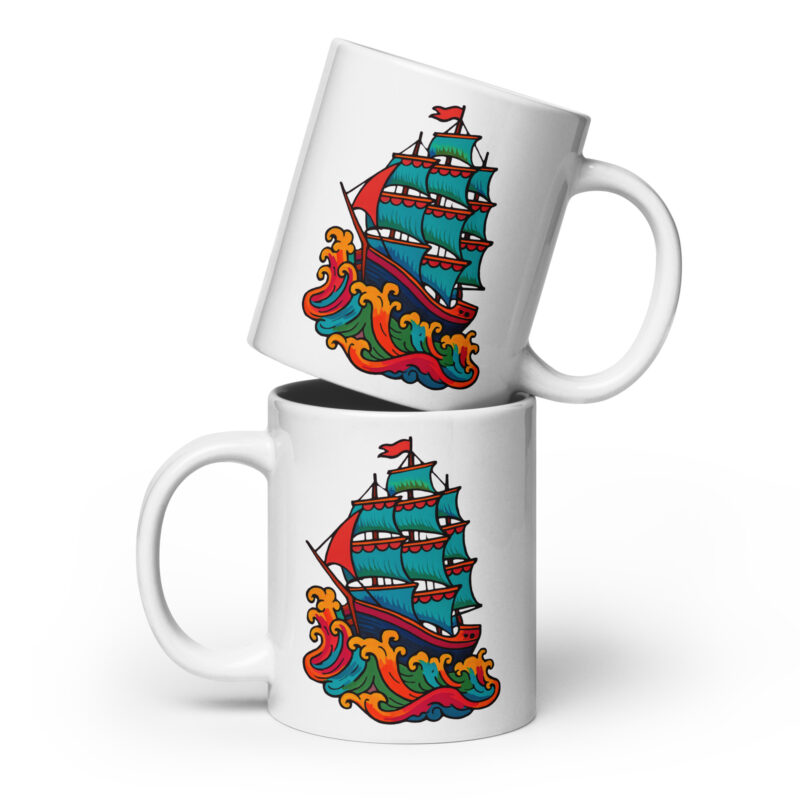 Wildes Piratenschiff Tasse – Home & Living – klamottn.de