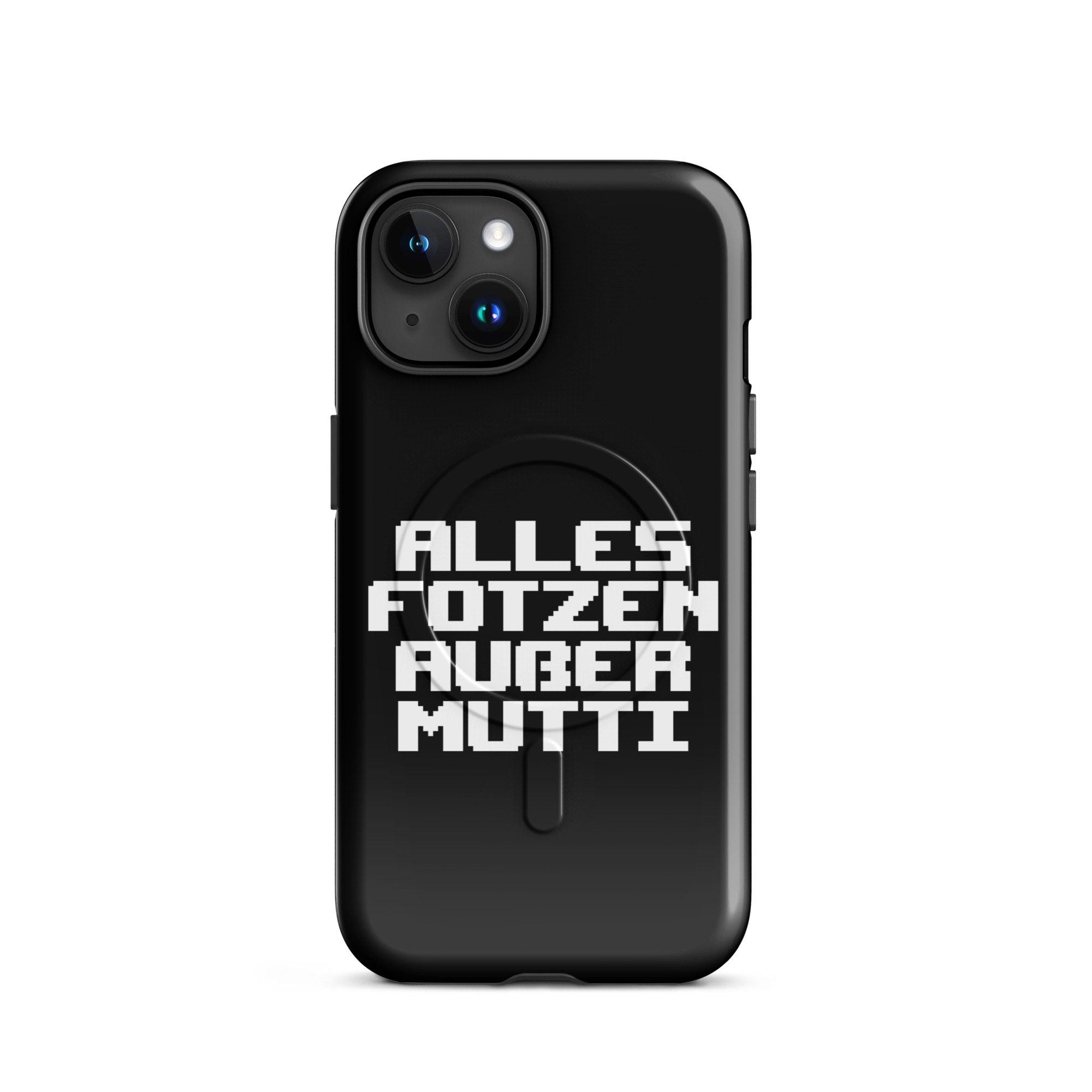 Alles Fotzen außer Mutti Hardcase iPhone®-Hülle mit MagSafe® – Accessoires – klamottn.de Alles Fotzen außer Mutti Hardcase iPhone®-Hülle mit MagSafe® – Accessoires – klamottn.de