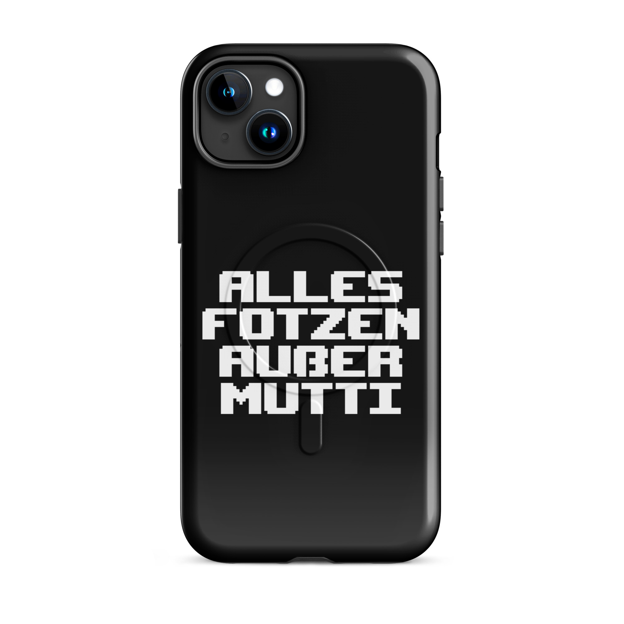 Alles Fotzen außer Mutti Hardcase iPhone®-Hülle mit MagSafe® – Accessoires – klamottn.de Alles Fotzen außer Mutti Hardcase iPhone®-Hülle mit MagSafe® – Accessoires – klamottn.de
