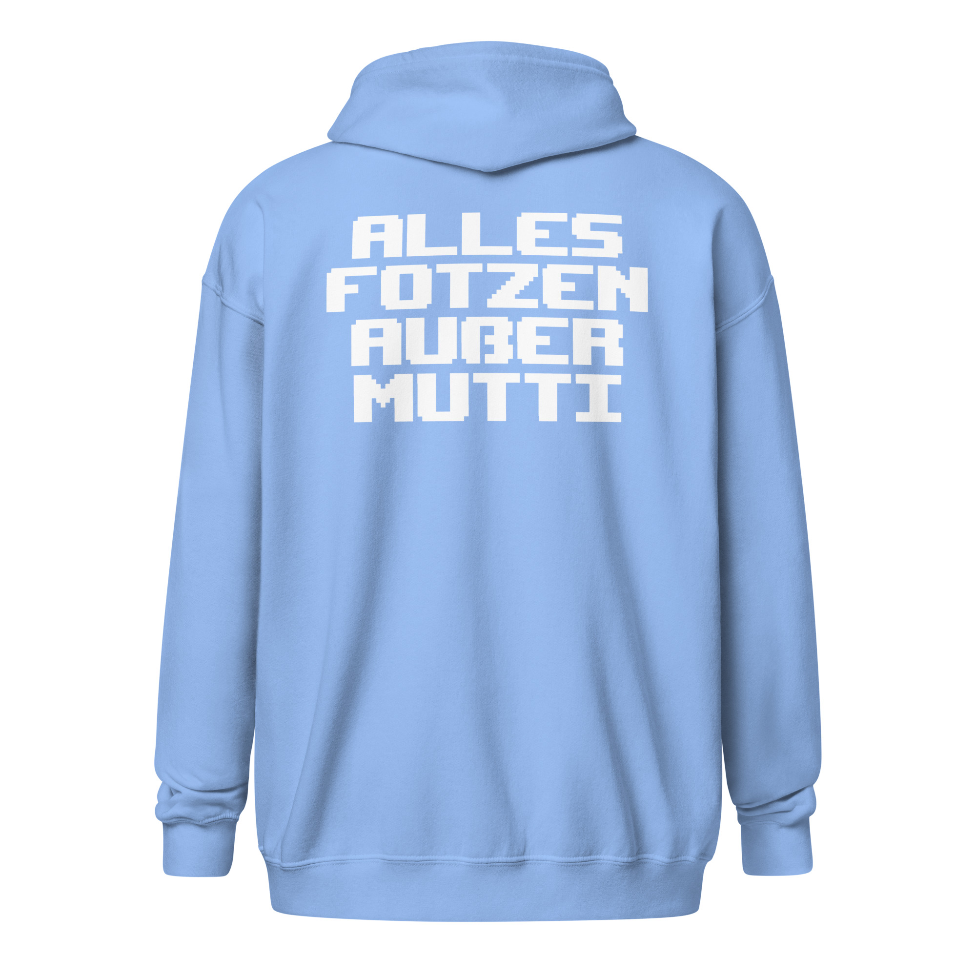 Alles Fotzen außer Mutti Unisex Heavy-Blend Zip Hoodie – Zip Hoodies – klamottn.de Alles Fotzen außer Mutti Unisex Heavy-Blend Zip Hoodie – Zip Hoodies – klamottn.de