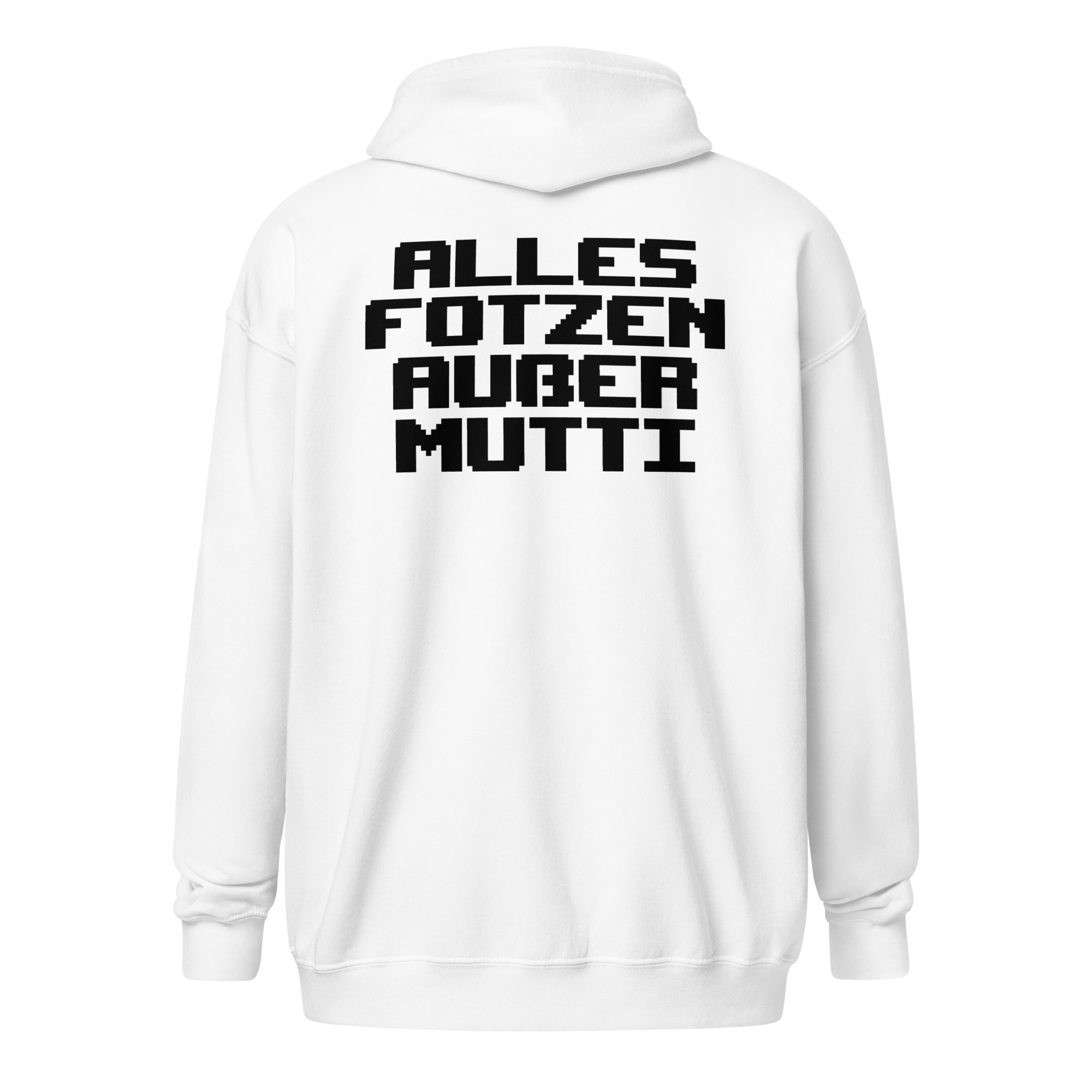 Alles Fotzen außer Mutti Unisex Heavy-Blend Zip Hoodie – Zip Hoodies – klamottn.de Alles Fotzen außer Mutti Unisex Heavy-Blend Zip Hoodie – Zip Hoodies – klamottn.de