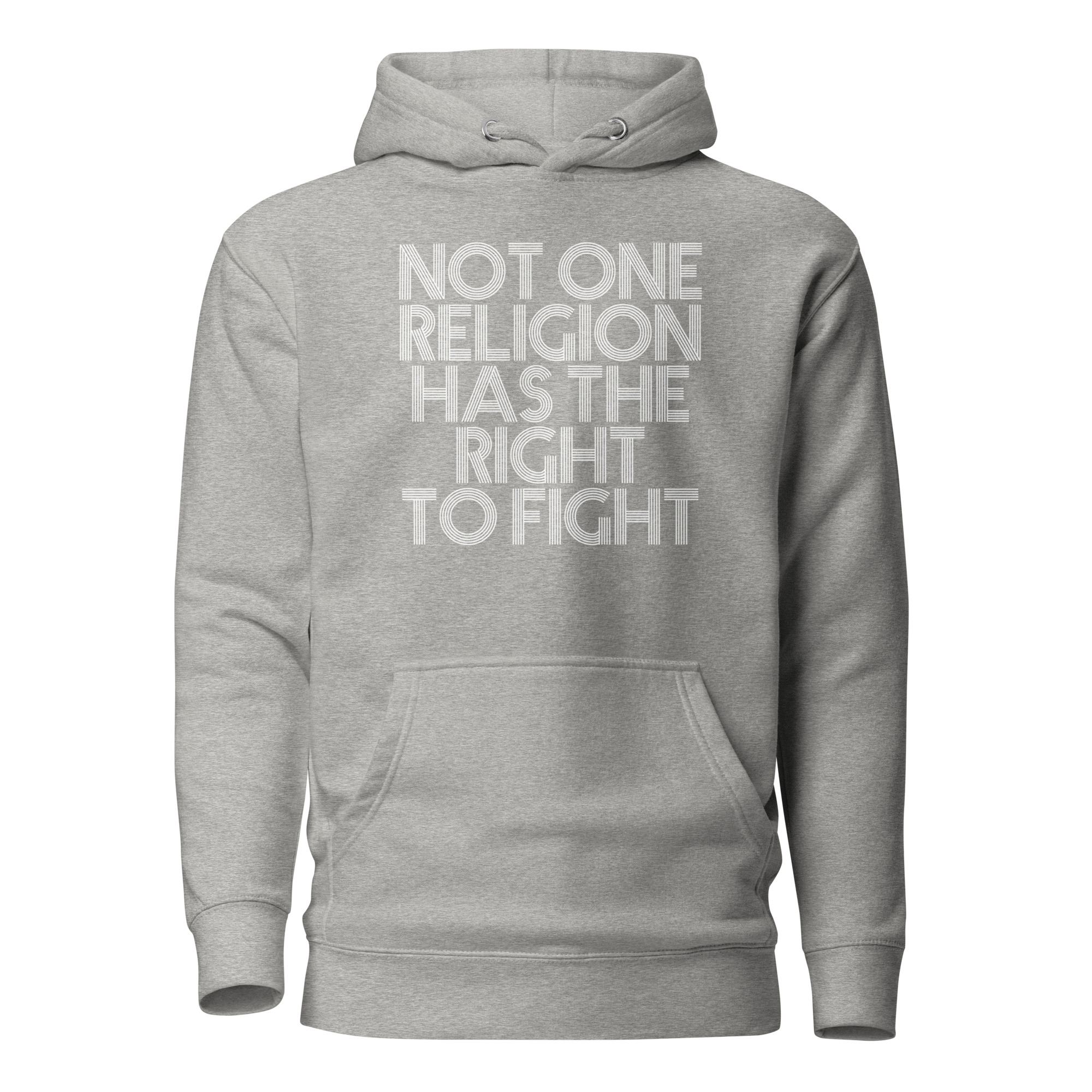 Not one Religion has the Right to Fight Unisex-Kapuzenpullover – Hoodies – klamottn.de Not one Religion has the Right to Fight Unisex-Kapuzenpullover – Hoodies – klamottn.de