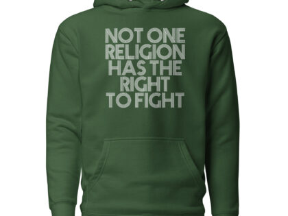Not one Religion has the Right to Fight Unisex-Kapuzenpullover – Hoodies – klamottn.de