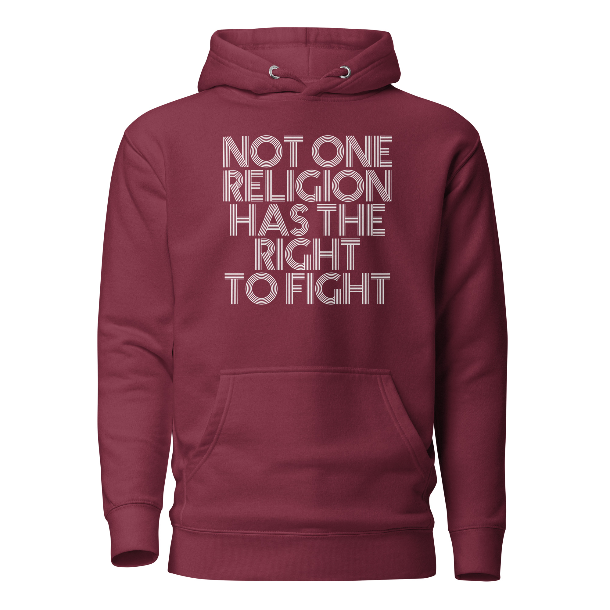 Not one Religion has the Right to Fight Unisex-Kapuzenpullover – Hoodies – klamottn.de Not one Religion has the Right to Fight Unisex-Kapuzenpullover – Hoodies – klamottn.de